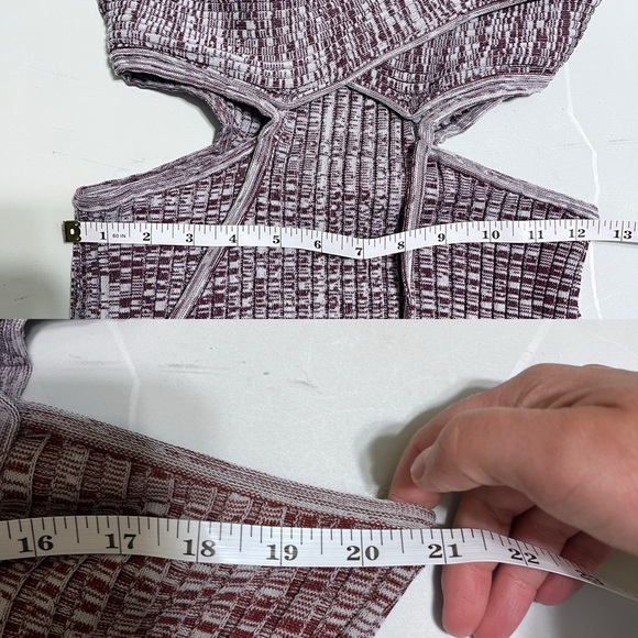 Self-Portrait Space Dye Cut Out Dress - Picture 7 of 13